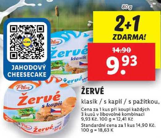 Žervé, 80 g