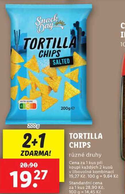 TORTILLA CHIPS, 200 g