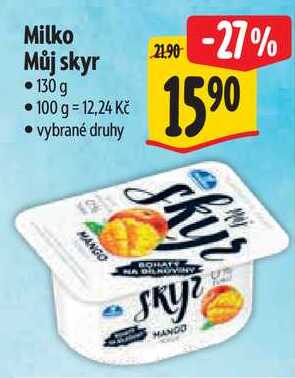 Milko Můj skyr, 130 g