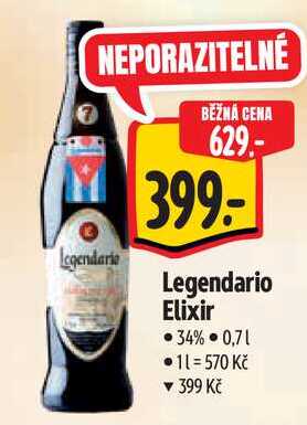 Legendario Elixir, 0,7 l