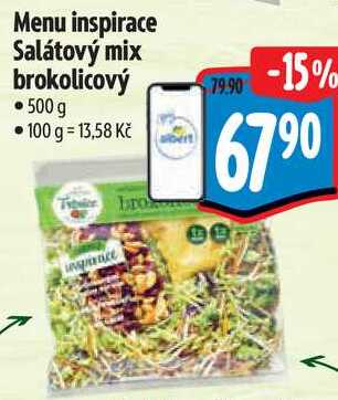 Menu inspirace Salátový mix brokolicový, 500 g