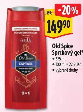 Old Spice Sprchový gel, 675 ml 