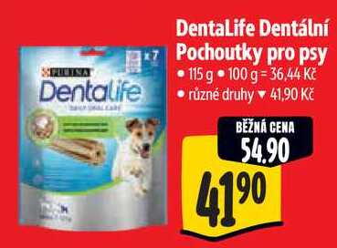 DentaLife Dentální Pochoutky pro psy, 115 g