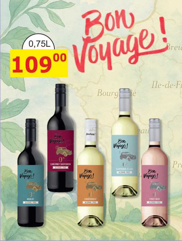Bon Voyage! MERLOT 0,75L