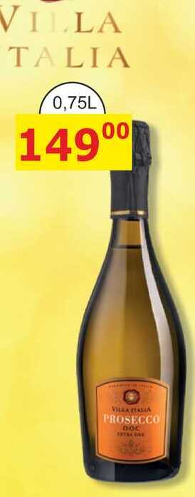 VILLA TALIA 0,75L PROSECCO DOC 