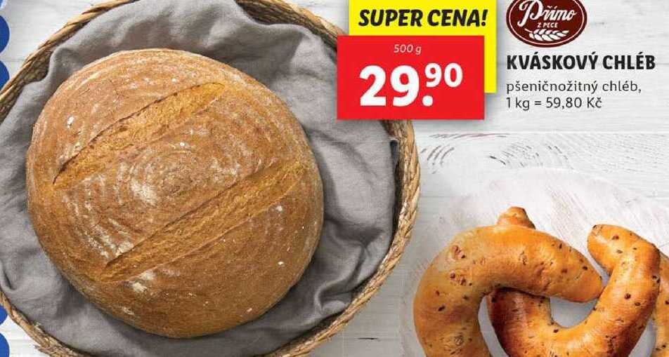 KVÁSKOVÝ CHLÉB, 500 g
