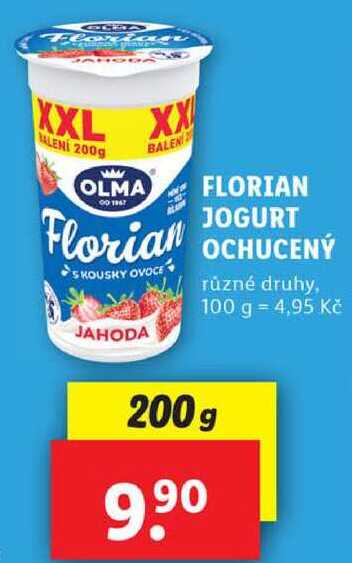 FLORIAN JOGURT OCHUCENÝ, 200 g