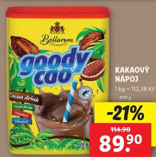 KAKAOVÝ NÁPOJ, 800 g