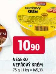 Vepřový krém 75g