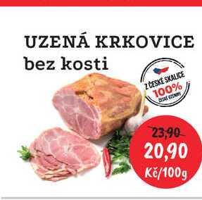 UZENÁ KRKOVICE bez kosti 100g  