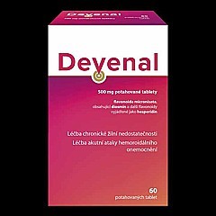 Devenal 500 mg 60 potahovaných tablet