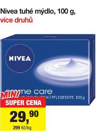 Nivea tuhé mýdlo, 100 g, více druhů 