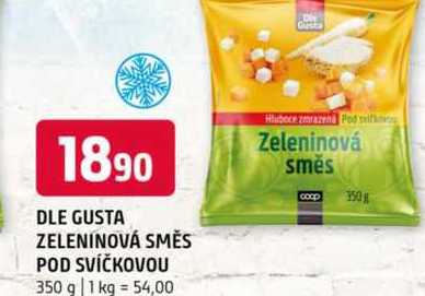 Dle gusta zeleninová směs pod svíčkovou 350 g 