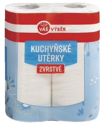 VÁŠ VÝBĚR Kuchyňské utěrky, 2 KS