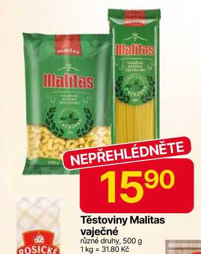 Malitas vaječné různé druhy, 500 g