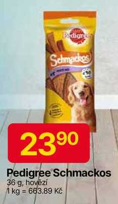 Pedigree Schmackos 36 g, hovězí