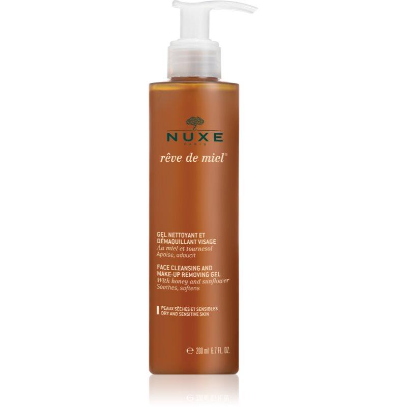 Nuxe Rêve de Miel Face Cleansing and Make-Up Removing Gel čisticí gel na obličej 200 ml