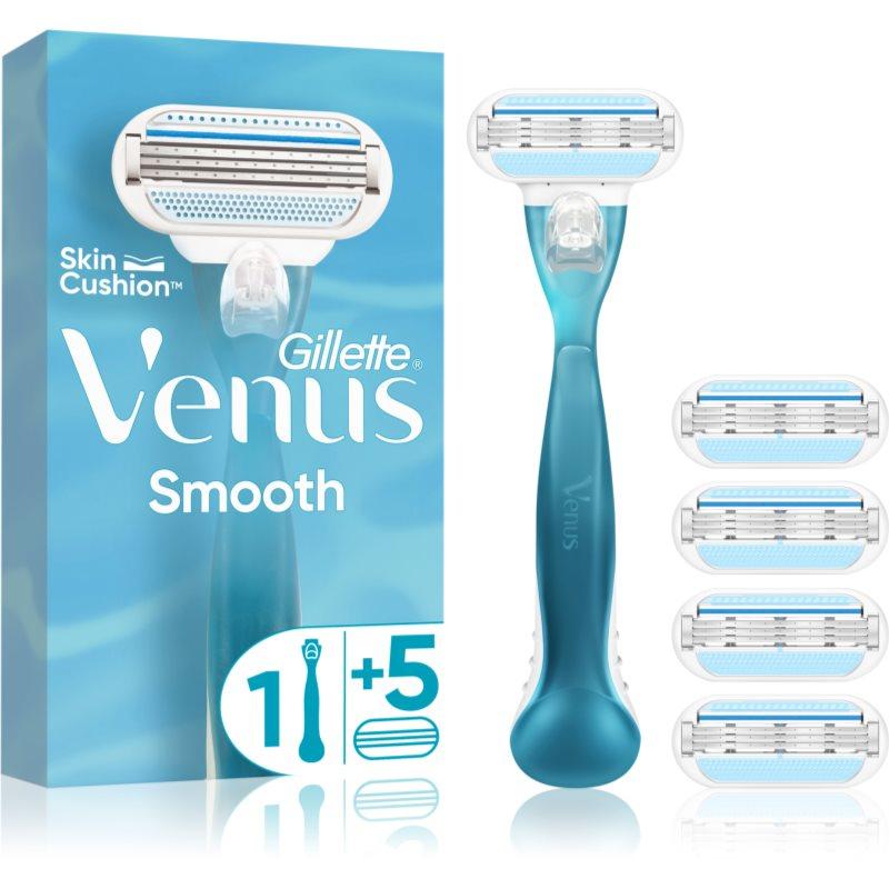 Gillette Venus Smooth holicí strojek + náhradní břity 10 ks 1 ks