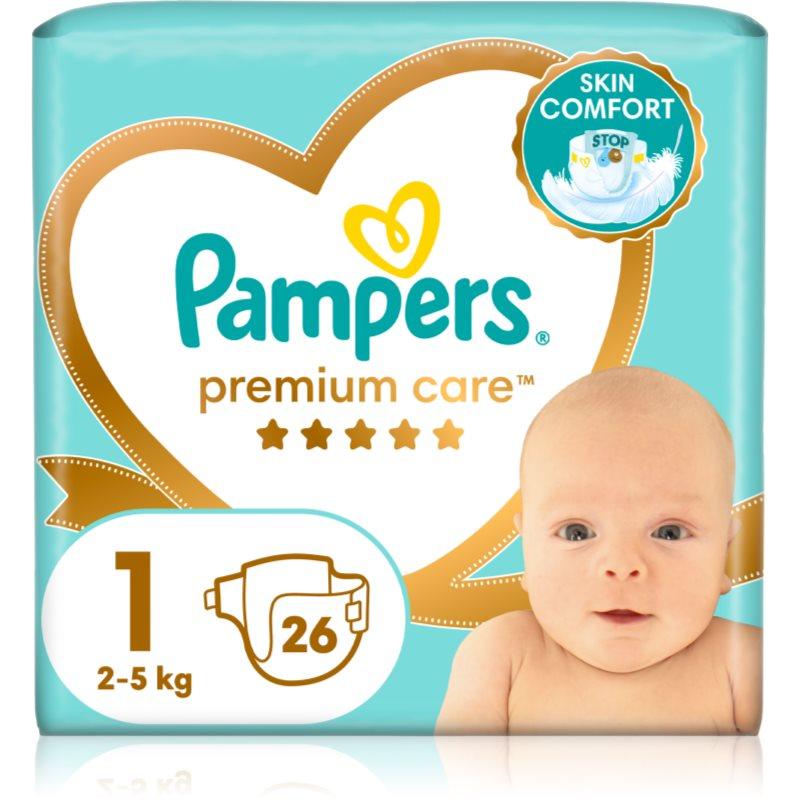 Pampers Premium Care Size 1 jednorázové pleny 2-5 kg 26 ks