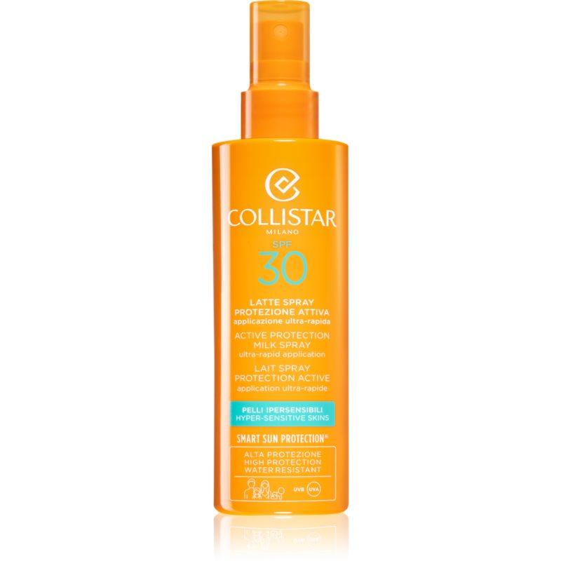 Collistar Active Protection Milk Spray SPF 30 ochranné opalovací mléko ve spreji SPF 30 200 ml