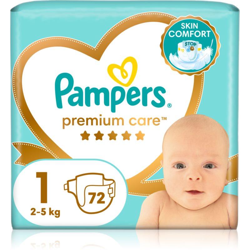 Pampers Premium Care Size 1 jednorázové pleny 2-5 kg 72 ks