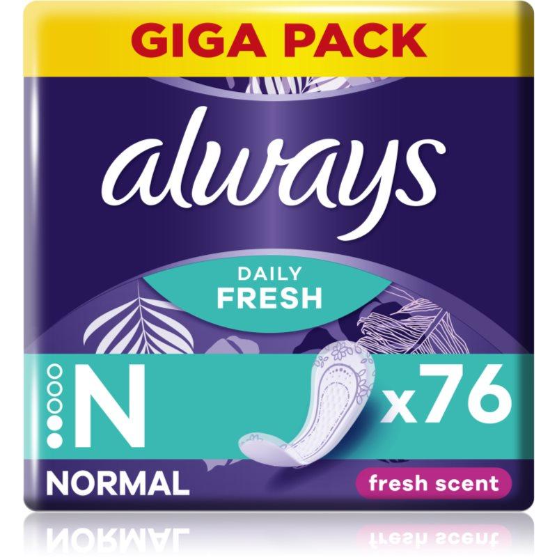 Always Daily Fresh Normal slipové vložky s parfemací 76 ks