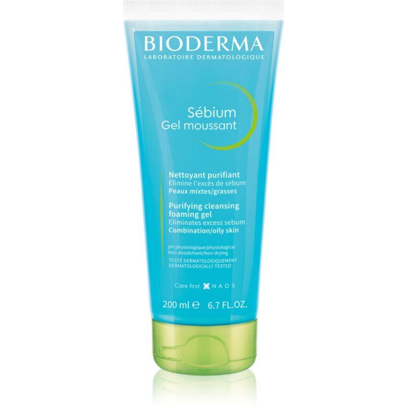 Bioderma Sébium Gel Moussant čisticí gel pro mastnou a smíšenou pleť 200 ml