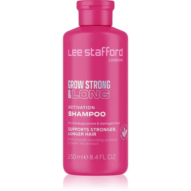 Lee Stafford Grow Strong & Long vlasový šampon pro růst vlasů a posílení od kořínků 250 ml