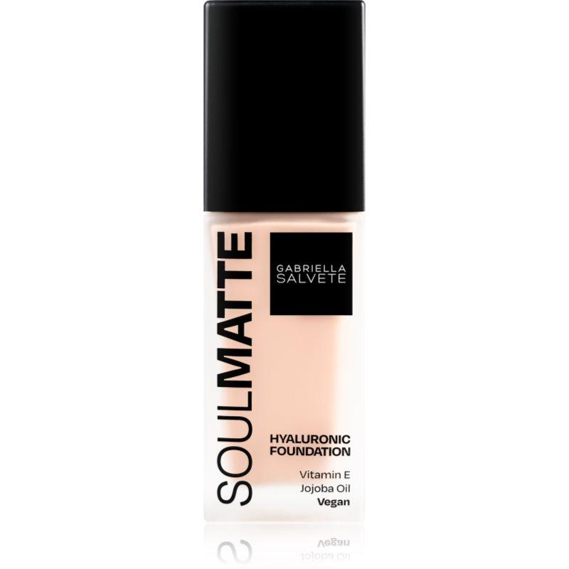 Gabriella Salvete SoulMatte dlouhotrvající make-up s matným efektem odstín 01C Porcelain Cold 30 ml
