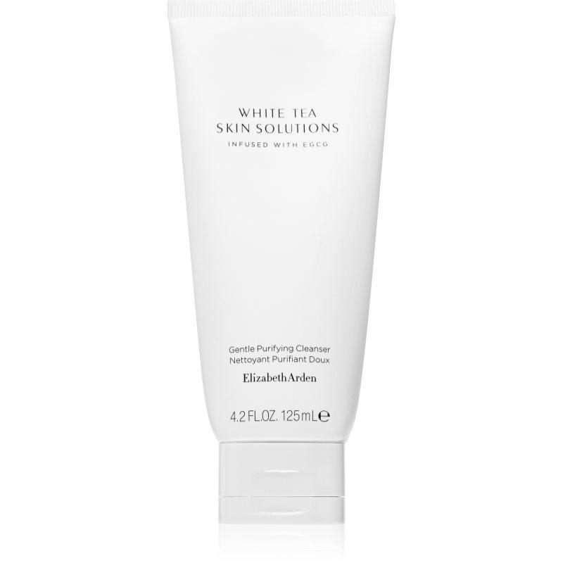 Elizabeth Arden White Tea Skin Solutions Gentle Purifying Cleanser jemný čisticí krém pro ženy 125 ml
