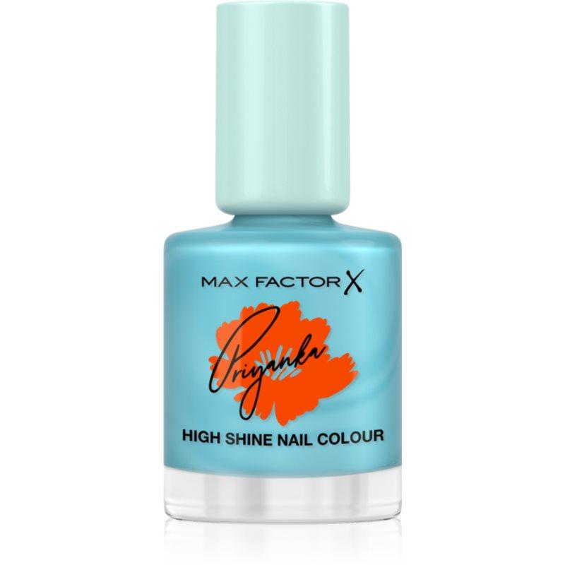 Max Factor x Priyanka Miracle Pure rychleschnoucí lak na nehty limitovaná edice odstín 880 Sunlit Waters 12 ml