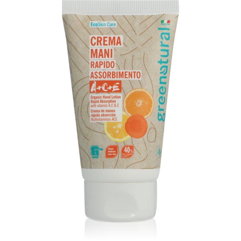 Greenatural Hand Cream povzbuzující krém na ruce s vitamínem C 75 ml