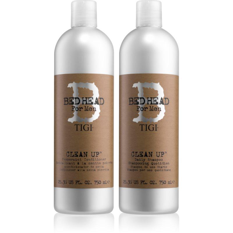 TIGI Bed Head B for Men Clean Up výhodné balení pro všechny typy vlasů pro muže