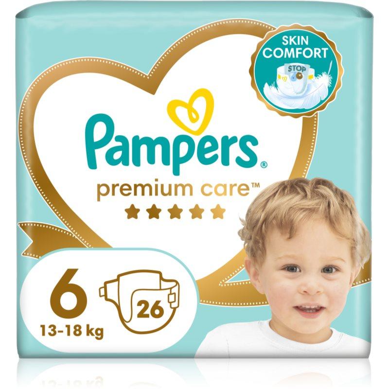 Pampers Premium Care Size 6 jednorázové pleny 13-18 kg 26 ks