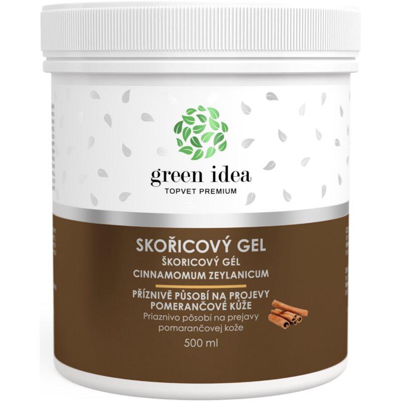 Green Idea Skořicový gel masážní gel 500 ml