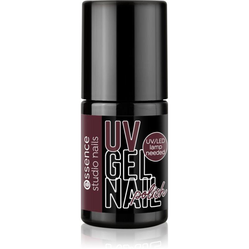 essence studio nails UV GEL NAIL gelový lak na nehty s použitím UV/LED lampy odstín 08 still RED 5 ml