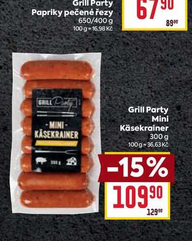 Grill Party Mini Käsekrainer 300 g