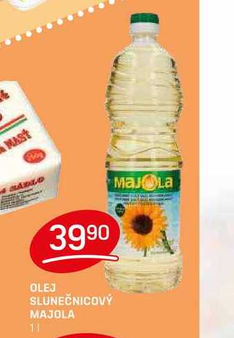 OLEJ SLUNEČNICOVÝ MAJOLA 1l