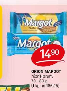 ORION MARGOT různé druhy 70-80 g