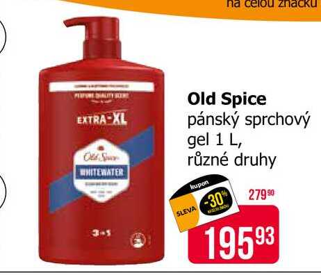Old Spice pánský sprchový gel 1 L, různé druhy