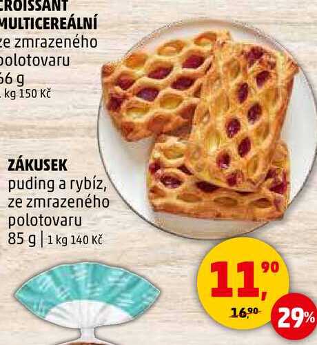 ZÁKUSEK puding a rybíz, 85 g