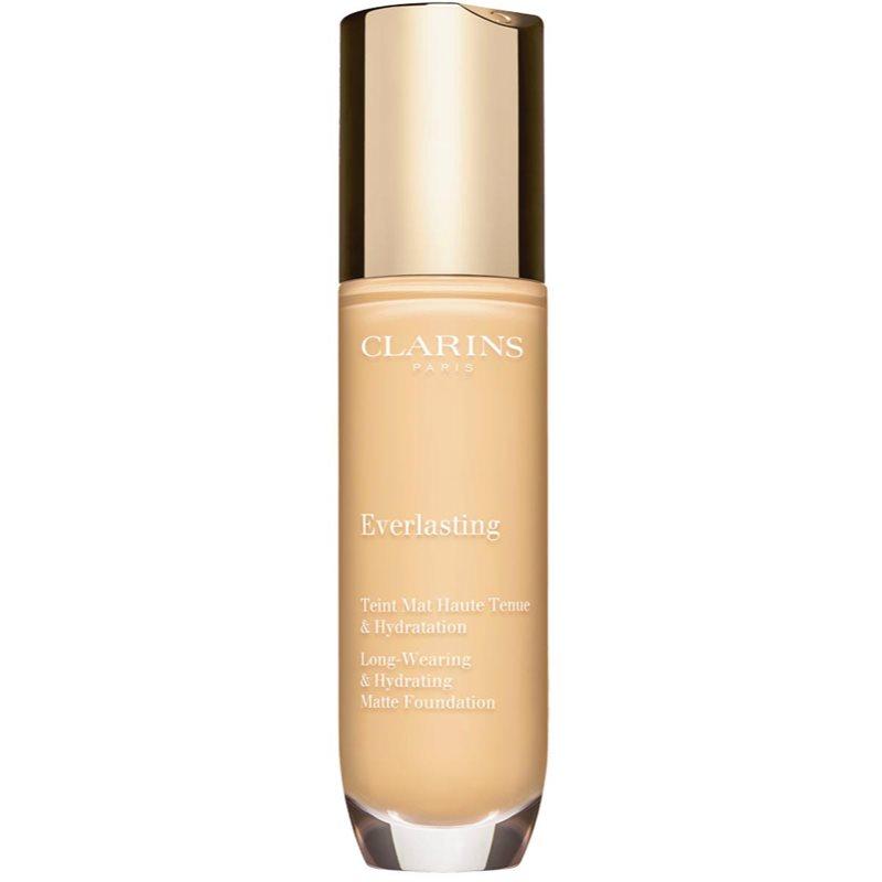 Clarins Everlasting Foundation dlouhotrvající make-up s matným efektem odstín 100.5W - Cream 30 ml