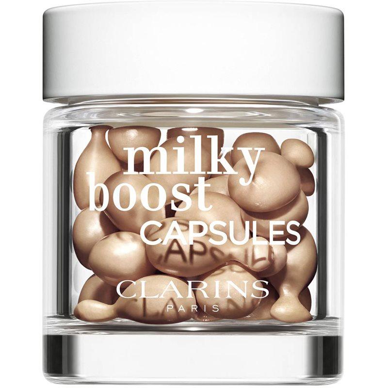 Clarins Milky Boost Capsules rozjasňující make-up kapsle odstín 3.5 30x0.2 ml