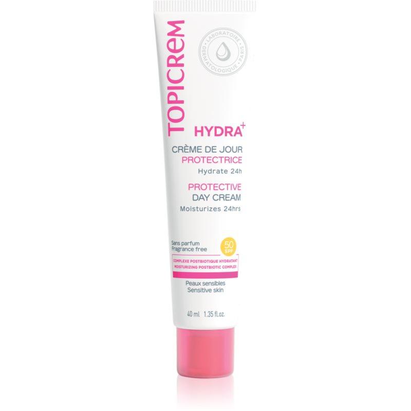 Topicrem Hydra+ Protective Day Cream ochranný denní krém SPF 50+ 40 ml