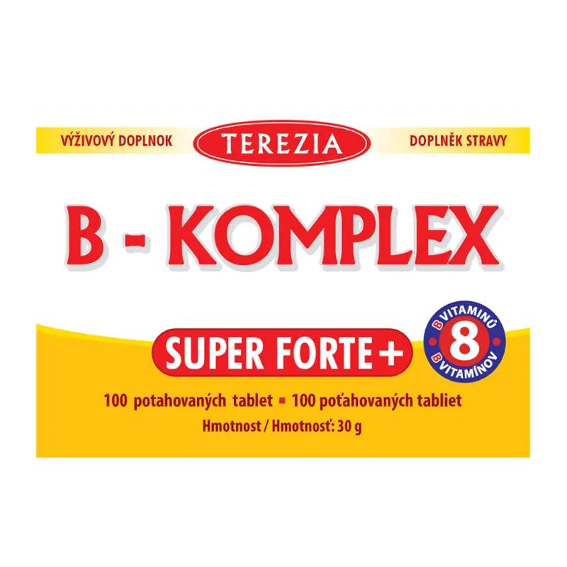 Terezia B-Komplex Super Forte+, doplněk stravy, 100 ks
