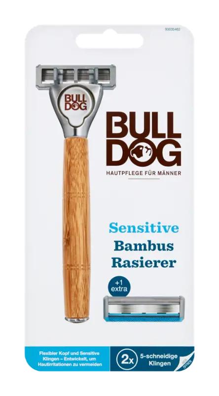 Bulldog Holicí strojek Sensitive Bamboo s náhradní hlavicí, 1 ks