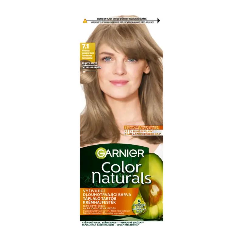 Garnier Barva na vlasy Color Naturals 7.1 přirozená popelavá blond, 1 ks