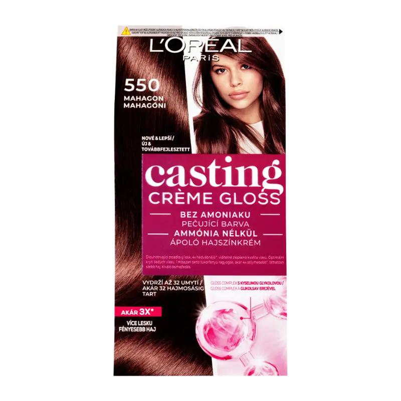 L'Oréal Barva na vlasy Casting Creme Gloss  550 mahagon, 1 ks
