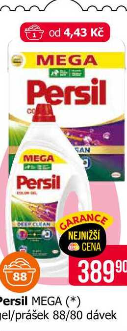 Persil MEGA prášek 88/80 dávek 