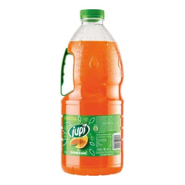 Jupí XXL Sirup s příchutí pomeranč